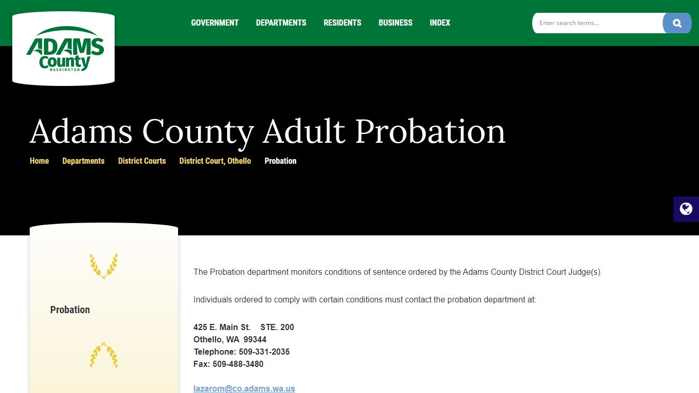 Adams County Adult Probation